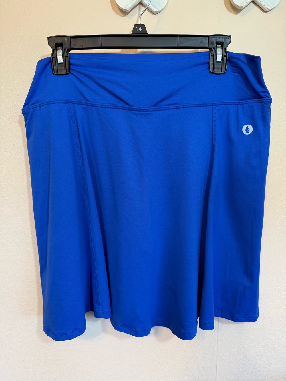 Donna Jo Electric Blue Athletic Skort with Built-In Shorts